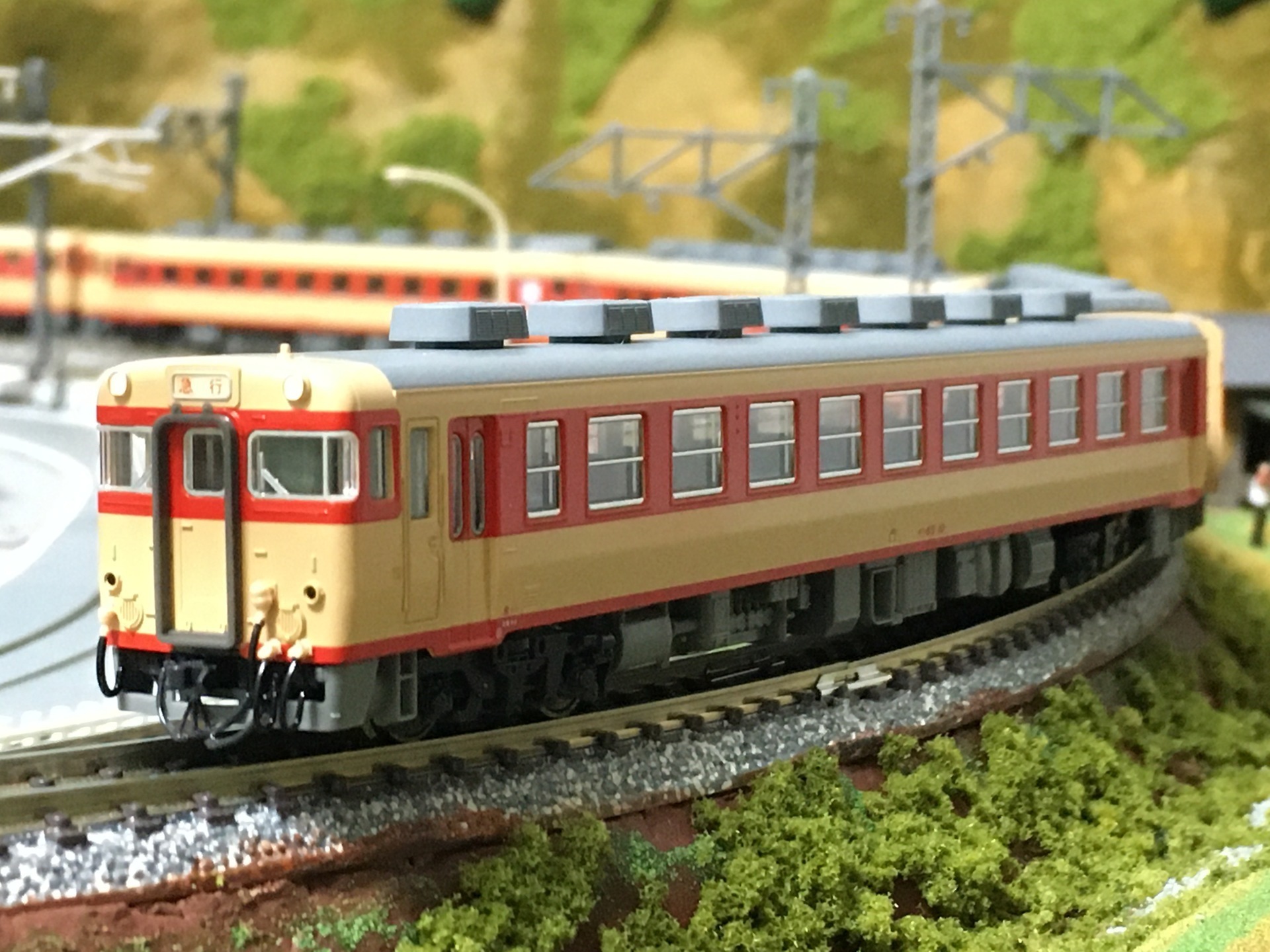 KATO製キハ58系国鉄急行色気動車が気に入って増備、ついに７両編成になりました、、: OTSUKYONのスローライフ♪と鉄道日記☆彡