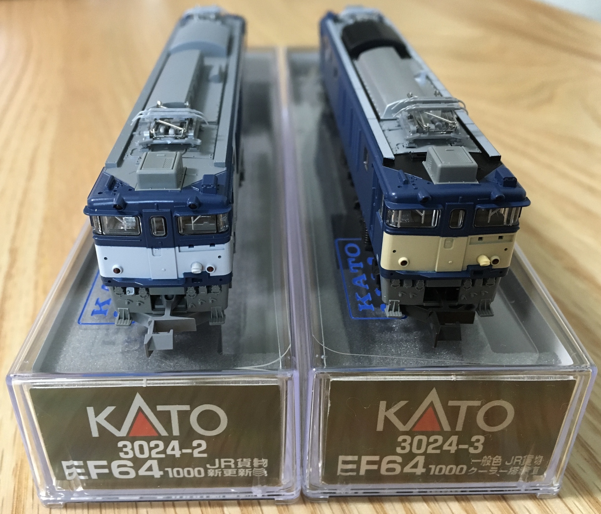 S-1：KATO製電気機関車 EF64 1000番台2両が入線！困難なカプラー交換をYouTube動画にアップ！:  OTSUKYONのスローライフ♪と鉄道日記☆彡